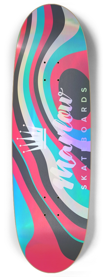 Swirl Holographic Egg Shape Deck