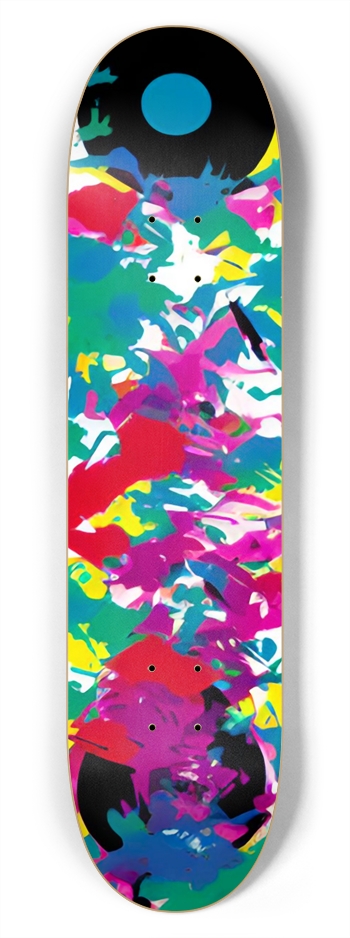 Burbank California POP 01 Graffiti Deck