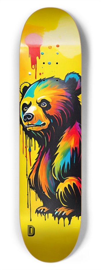 DEADMAN Bear Trap Deck 02 Graffiti Deck