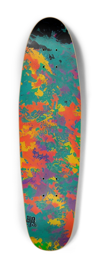 Burbank California Graffiti Cruiser 02 Deck