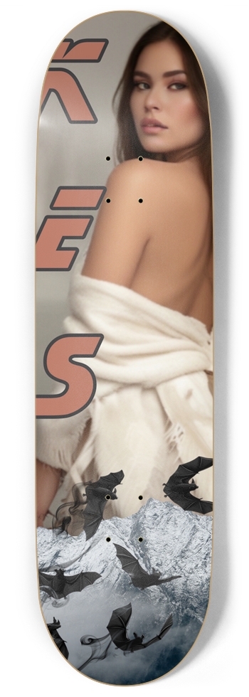 Bat whisperer  9 Inch Skateboard