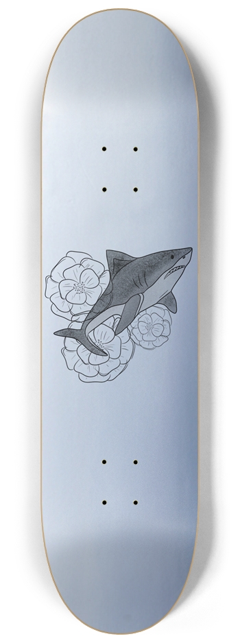 Floral Shark Board
