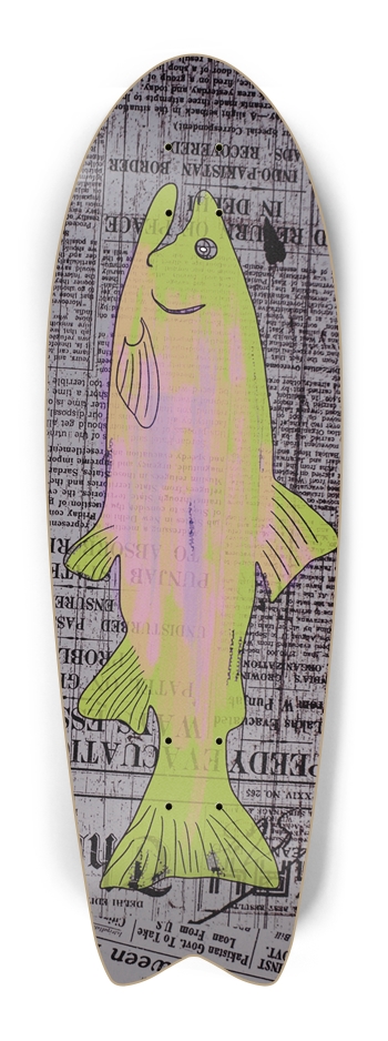 Vintage Neon Fish Tail 