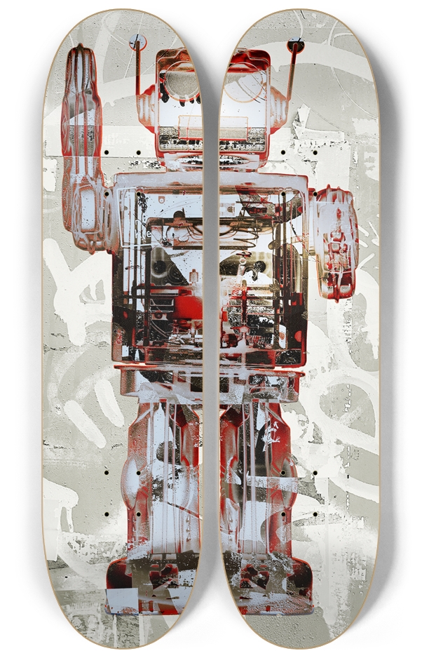 Robot Graffiti Duo #2