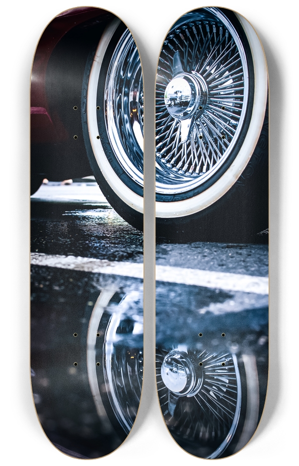 Lowrider Wall Art Lowrider Skateboard Deck 2 Decks