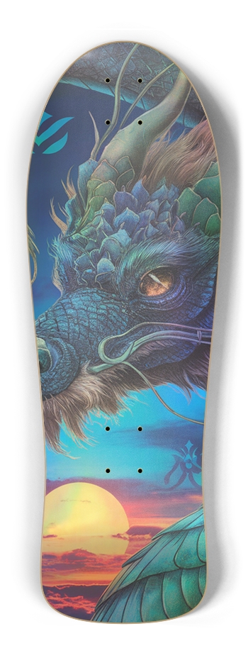 Custom Skateboard - Dragon Power