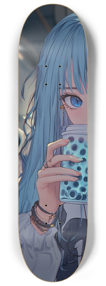 Anime girl Skateboard Series #1 8-1/4 Skateboard Deck