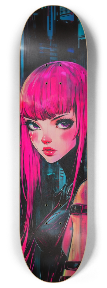 Techno girl Skateboard
