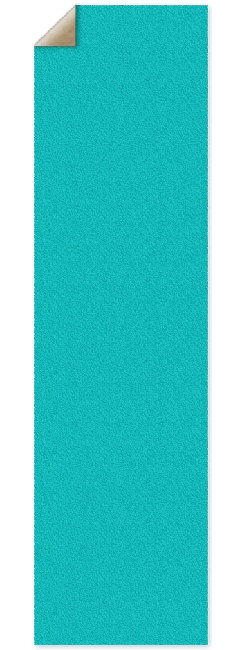 Robin Egg Blue Custom Griptape 9 x 33 Inch Griptape