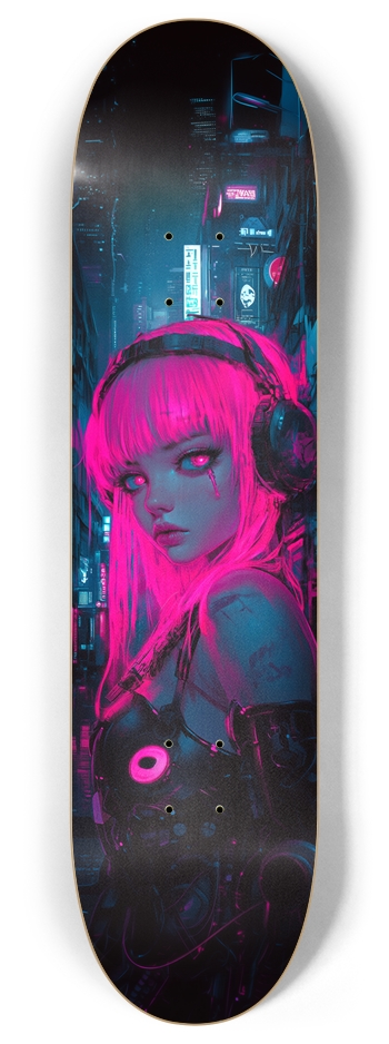 Techno pinky Skateboard