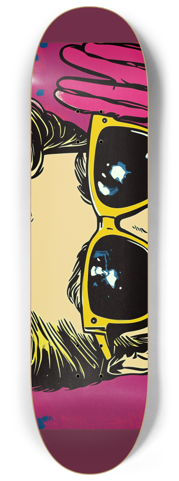 Pop art Snap out of it Skateboard Series #2 8-1/4 Skateboard Deck