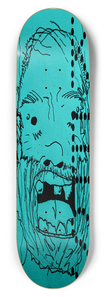 Face of hate 8-3/4 Inch Skateboard