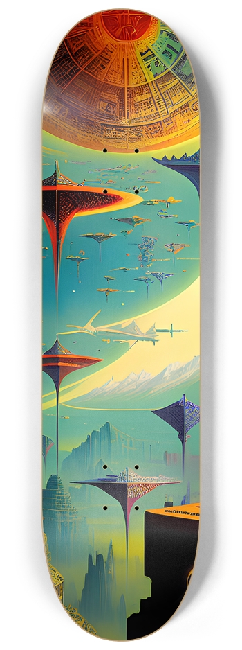 Dream Land - Custom Skateboard