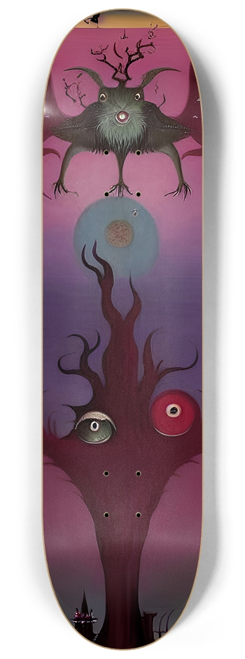 Nightmare Land - Custom Skateboard