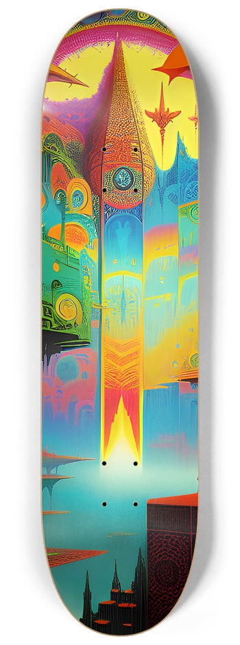 Dream Realm Custom Skateboard
