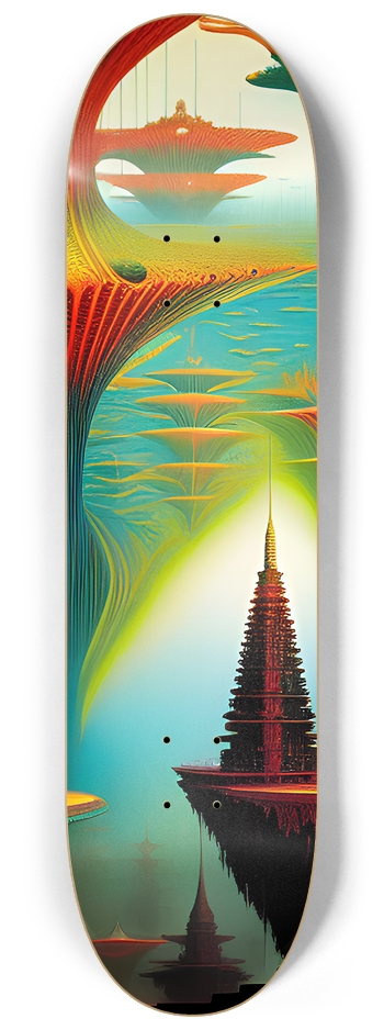 Dream Land - Custom Skateboard