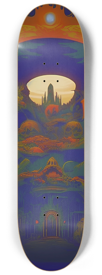 Dream Land - Custom Skateboard