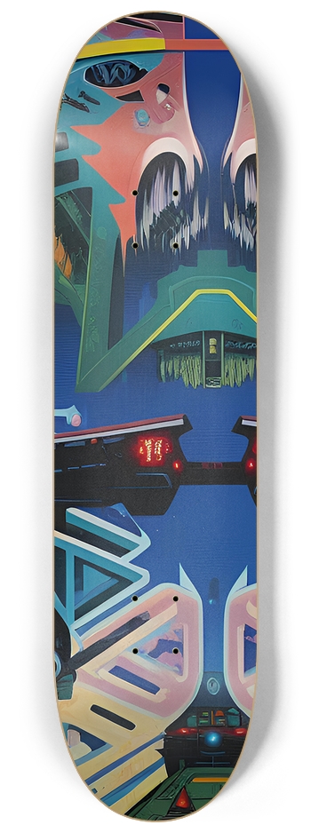 Space Station - Custom Skateboard
