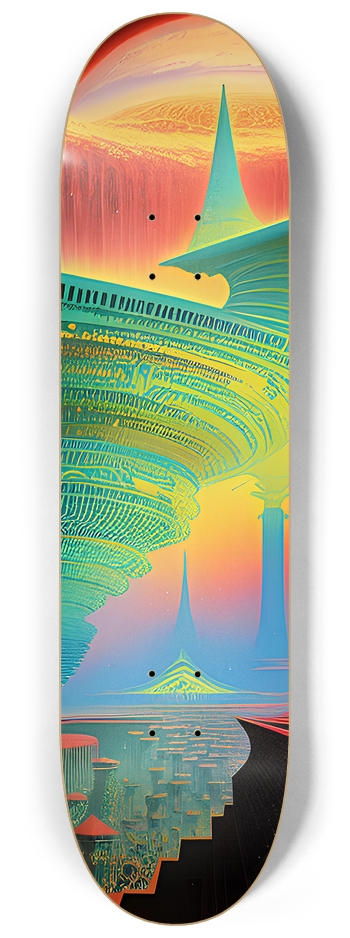 Dream World - Custom Skateboard