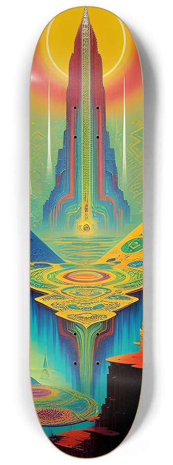Dream World - Custom Skateboard