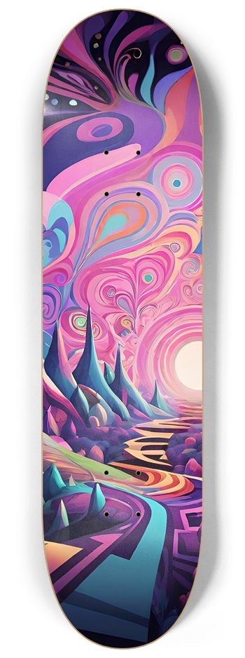 Dream World - Custom Skateboard
