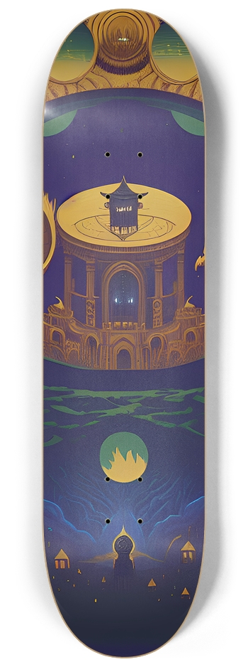 Dark Dreams - Custom Skateboard