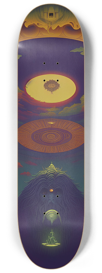 Dark Dreams - Custom Skateboard