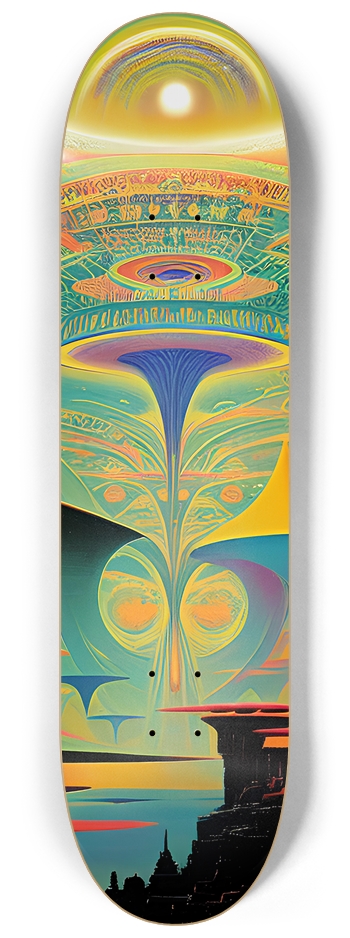 Dream World - Custom Skateboard