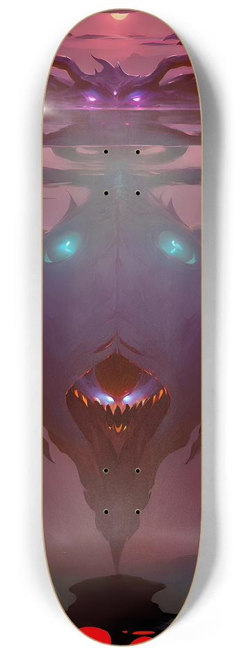 Screaming Alien - Custom Skateboard