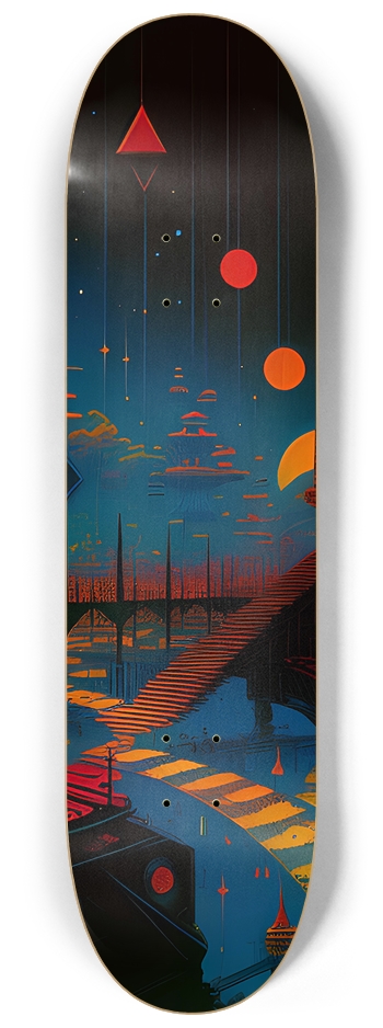 Dream Land - Custom Skateboard