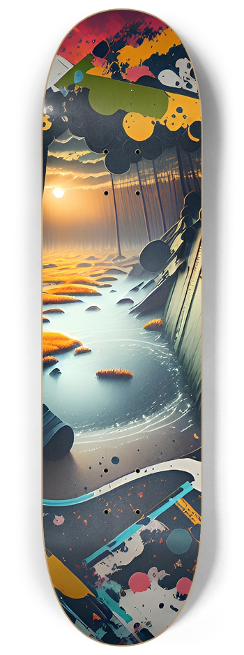 Dream Land - Custom Skateboard