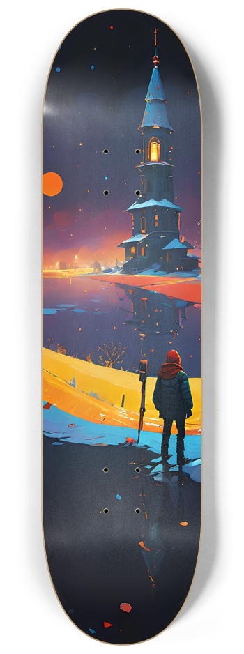 Dream Land - Custom Skateboard