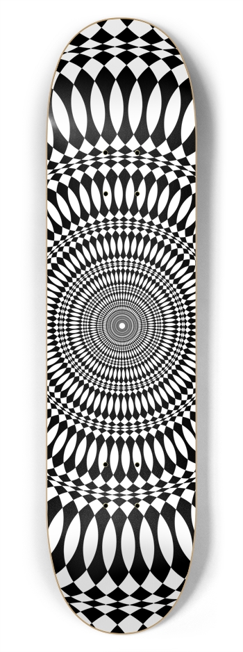Vertigo Tunnel - Custom Skateboard