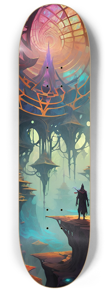 Dream World - Custom Skateboard