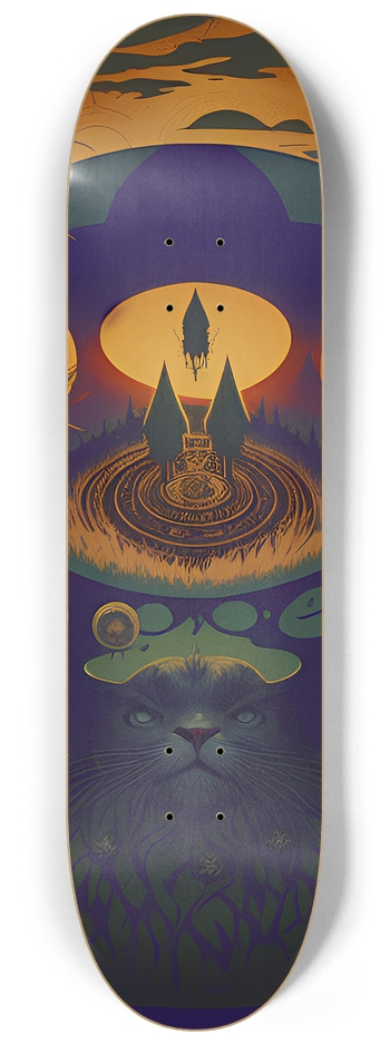 Dark Dreams - Custom Skateboard