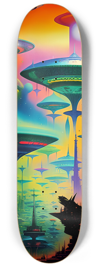 Dream World - Custom Skateboard