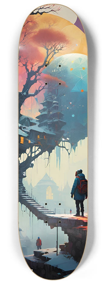 Dream World - Custom Skateboard