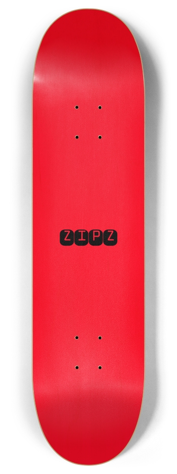 ZIPZ 50/50 Deck  8 Inch Skateboard Deck