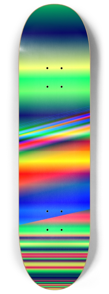 Gradient Colors - Custom Skateboard