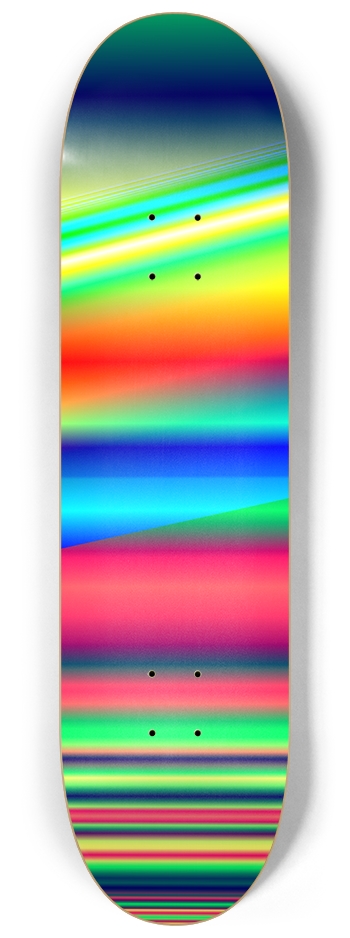 Gradient Colors - Custom Skateboard