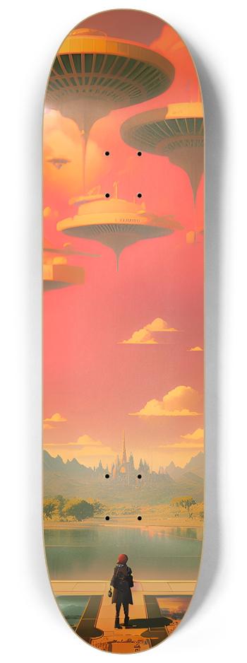 Dream World - Custom Skateboard