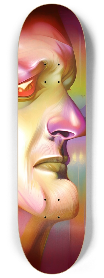 Face Painting - Custom Skateboard