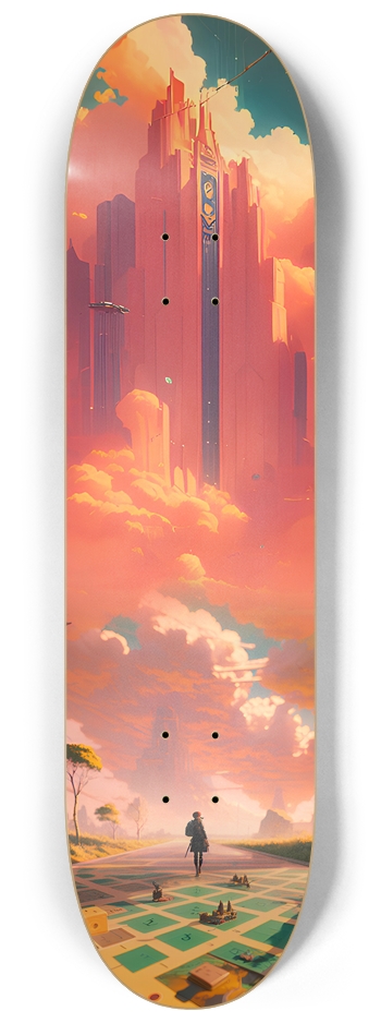 Dream World - Custom Skateboard