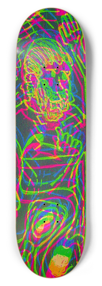 Danger one day 8-3/4 Inch Skateboard