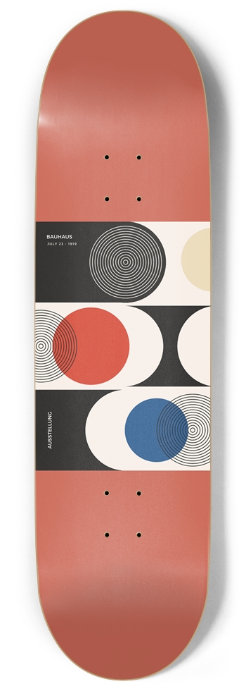 Bauhaus Wall Art Custom Skateboard 232 Skateboards