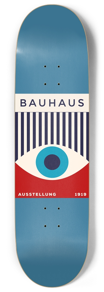 Bauhaus Custom Skateboard Deck Wall Art Skateboard