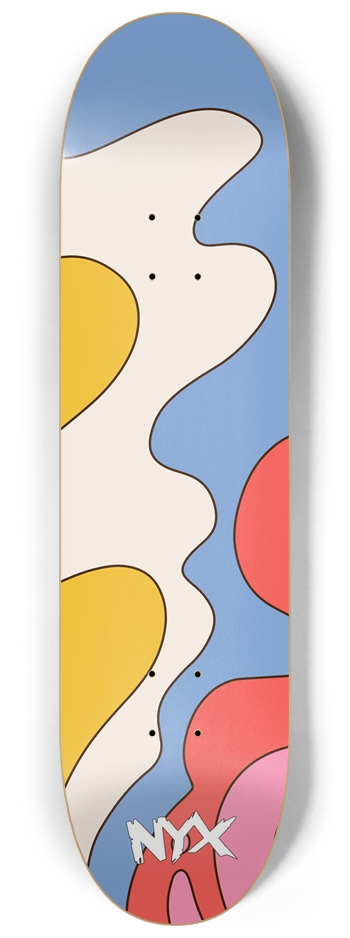 Yellow white blue