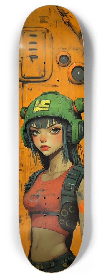 Punky snetinelle Custom Skateboard
