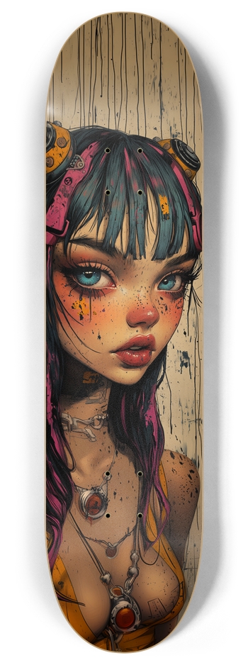 Punky Lio Custom Skateboard