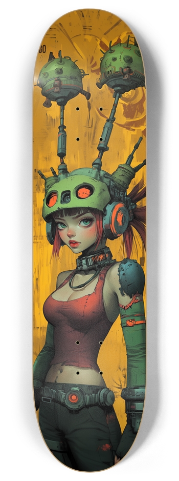 Punky sentinelle Custom Skateboard